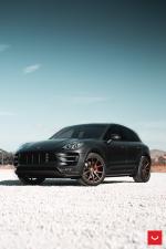 Porsche Macan Turbo on Vossen Wheels (VFS1) 2017 года